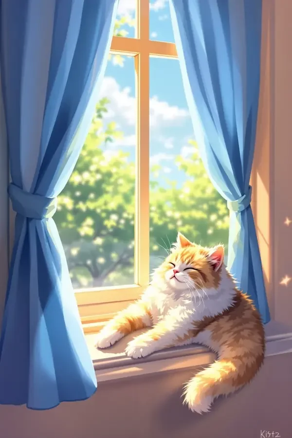 猫与旧时光（治愈）动漫封面